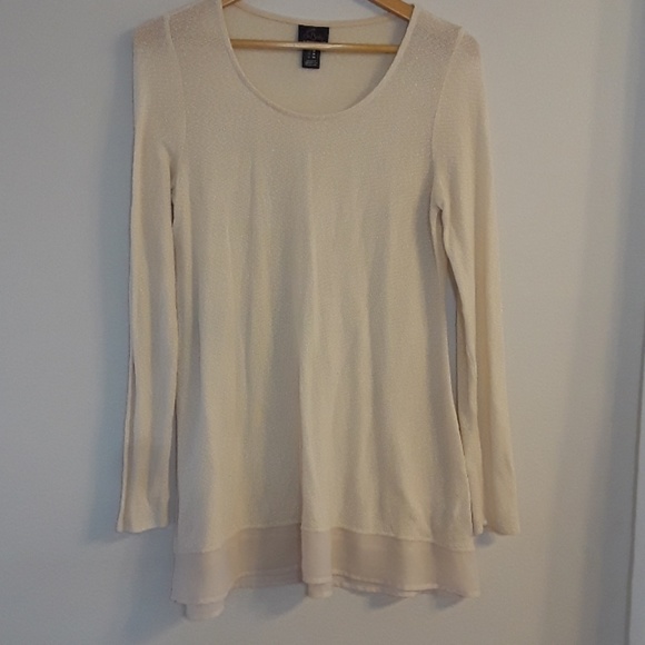 Oh Baby Motherhood Maternity XL Long Sleeve Lightweight Sweater Striped NWT